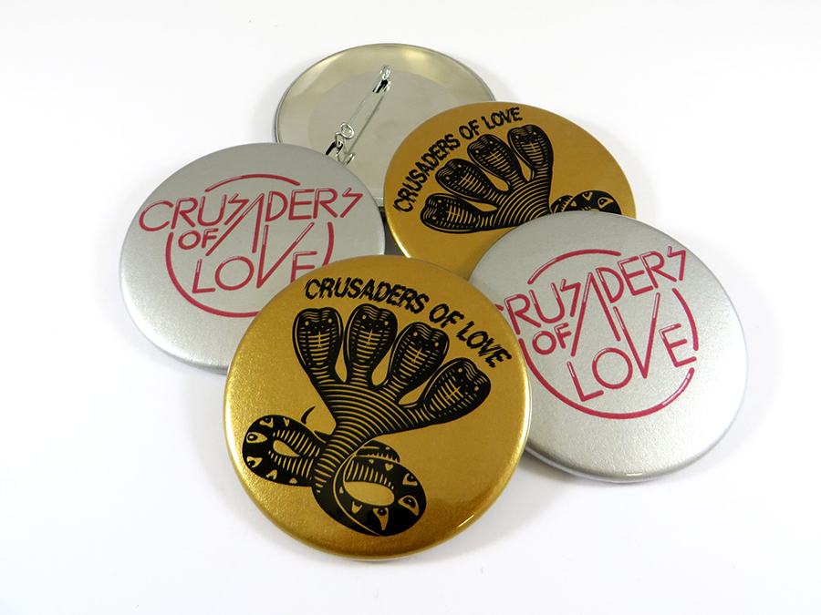 Badges Crusaders Of Love