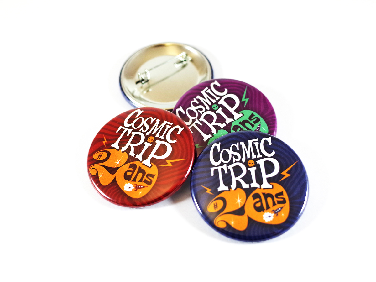 Badges Cosmic trip